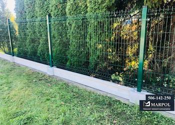 Panelowe ogrodzenie wysokość 150cm