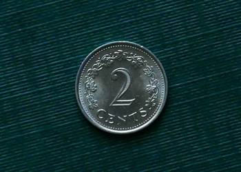 MALTA - 2 centy (1977r)