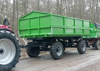 Przyczepa rolnicza hl 6011.  Bss  zarejestrowana opłacona