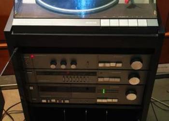 Zestaw Nordmende z szafką vintage