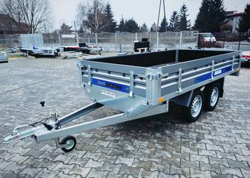 Przyczepka lekka FARO TRAILERS MAGICUS+ 2w1 burtowa+platformowa 3x1,5m