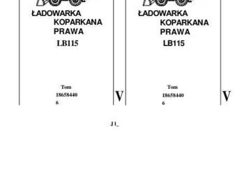 New Holland LB115 instrukcja naprawy PL