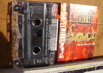 + ROCK ,kaseta  ; SIMPLE MINDS--GOOD NEWS FROM .