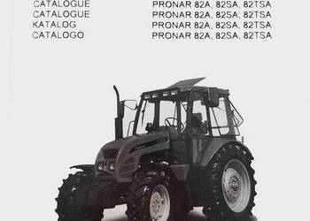 Katalog części PRONAR MTZ  82A 82SA 82TSA