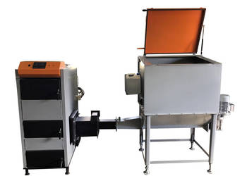 Kocioł c.o Biowarmer 26/38 kW na biomasę 5 klasy - certyfikat - OKAZJA