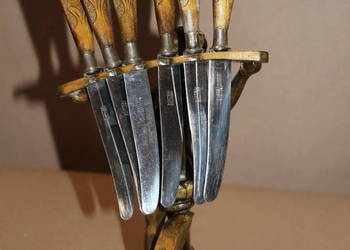 Komplet noży do owoców na stojaku nr 428 Komplet noży do owoców na stojaku nr 428