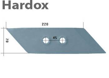 Dłuto szerokie 100hektarów HARDOX 9691990/L do pługa REGENT