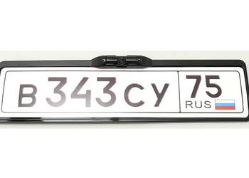 KAMERA COFANIA w ramce tablicy rejestracyjnej MAXITEC CMOS NTSC CA310