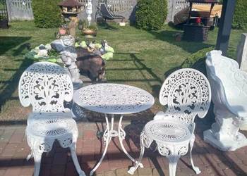 Sprzedam dwa komplety mebli ogrodowych z aluminium