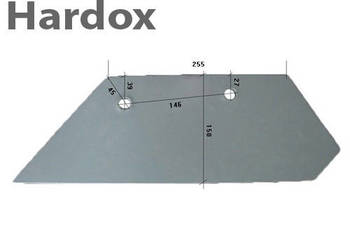 Lemiesz 16 cali 300ha! HARDOX 85381/L części do pługa OVERUM