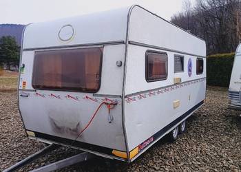 przyczepa kempingowa campingowa kemping DOMEK DZIAŁKA OKAZJA