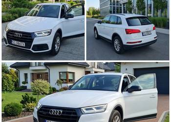 Audi Q5 Białe z czarnymi lusterkami, wyjątkowy model , HAK