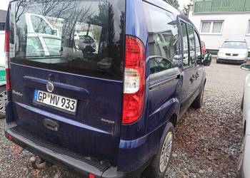 Funkcjonalny Doblo II 1,9JTD 120 KM 2009 5,0 l/100km oszczędny pakowny