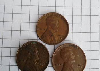 Lincoln cent usa 1946 P, S i D