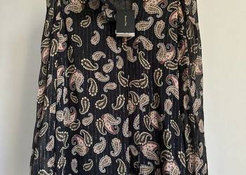 Koszula z wiskozy Massimo Dutti
