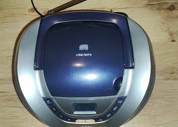Boombox AEG SR 4358 | CD/MP3/USB | Stan bdb – Czysty Dźwięk!