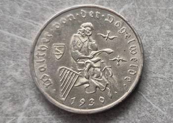 79) NIEMCY WEIMAR srebro - 3 Marki - 1930 r. - E