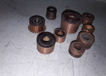 Nowy komutator wirnika rozne wymiary d1 fi 10 14 7mm i ilosc