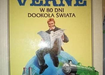 Verne książki outlet księgarni W 80 dni dookoła świata okazy