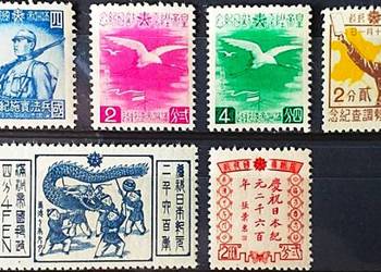 MANCHUKUO 1940-1941 MNH**-Gratis wysyłka!