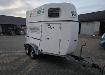 Przyczepa do przewozu koni, zwierząt BLOMERT T2 (DMC 2000 kg)