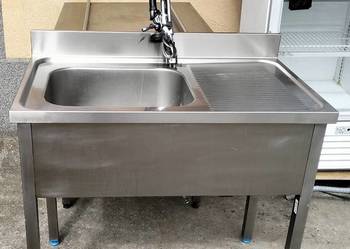 Zlew 1-komorowy gastronomiczny 100x60x85