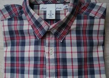 Koszula męska w kratkę, bawełna