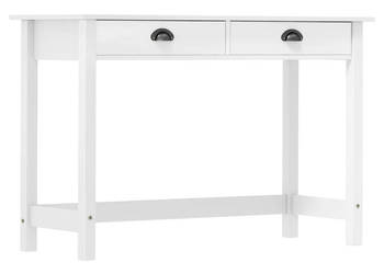 Stolik konsolowy Hill 2 szuflady 110x45x74 cm lita sosna WM-288992