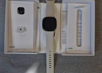 Smartwatch Fitbit Sense beżowy FB512GLWT