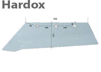 Lemiesz 300hektarów HARDOX DU35S/L części do pługa REGENT