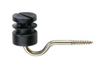 Izolator szczelinowy, czarny AKO 44300