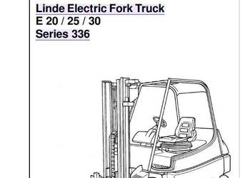 Linde E20 E25 E30 E14 E20 instrukcja naprawy PL