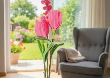 ? Tulipany z wyciorów – 7 zł za sztukę ?