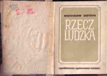(4534)  RZECZ LUDZKA – MIECZYSŁAW JASTRUN