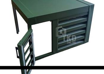 Osłona Klimatyzatora 80x50x60cm Zielony - Zabudowa  TKD295