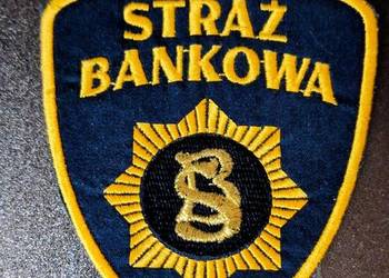 Naszywka STRAŻ BANKOWA