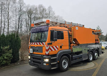 MAN TGA 26.460 WUKO do zbierania odpadów Czyszczenie kanalizacji Kutschke …