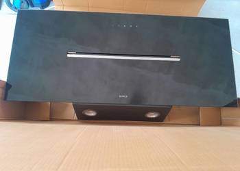 Okap Elica 90 cm czarny, prawie nowy stan idealny