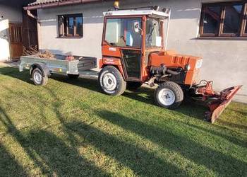 Traktorek Hako 3800D Hakotrac 40KM, pług dokumenty do rejestracji.