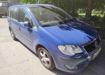 VW Touran 1,9 TDI. Uszkodzony silnik.