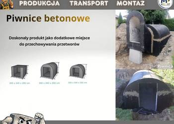Piwnica betonowa, ziemianka- PRODUCENT