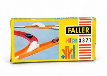 Tor FALLER HiT car 3371 Zwrotnica Rozjazd Vintage PRL Box OVP