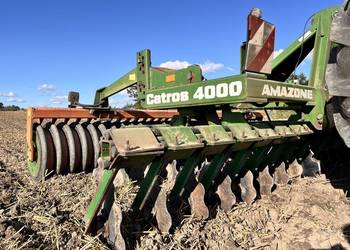 Brona talerzowa, agregat Amazone Catros 4000