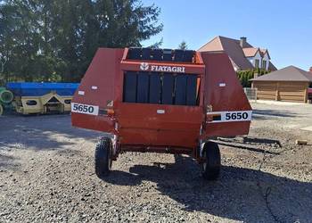 Prasa Rolujaca  Fiatagri 5650 super stan transport