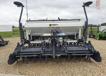 Zestaw uprawowo-siewny SKY (sulky) 3m mechaniczny siewnik z broną aktywną