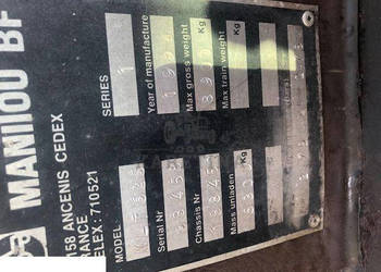 Manitou 524 526 628 - Obudowa Mostu Piasta Półoś