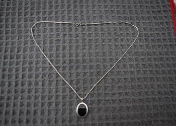 Łańcuszek Srebrny z Zawieszką*Dł.54cm*Gram 14 Gram*Olsztyn*Wysyłka