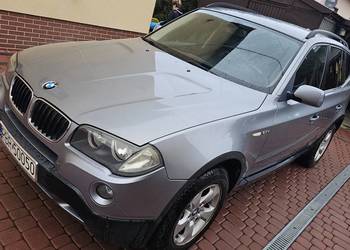 BMW X3 E83 2.0 2008r D 163KM 4x4 Aut Skóra z Belgii Rej PL Zamiana Sanok