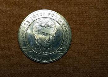 Moneta 2 złote Książę Józef Poniatowski
