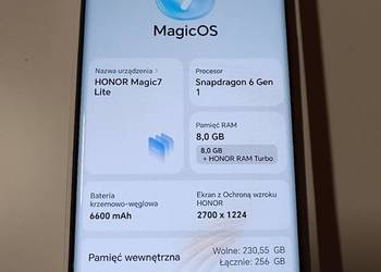 Honor Magic 7 lite 5G